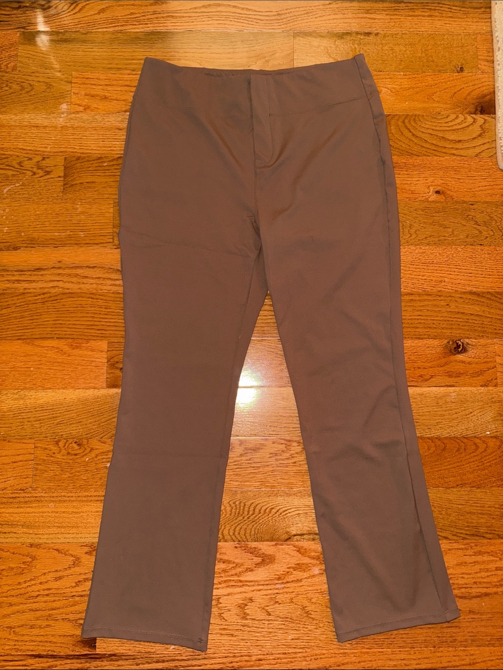 HALARA NWOT Brown Straight-Leg Pants